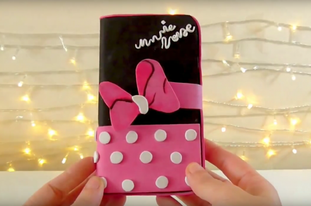 Funda Para M Vil En Goma Eva De Minnie Mousse