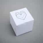 caja para alojar corazones 3d