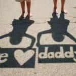 manualidades para niños – dia del padre – fotografia sombra