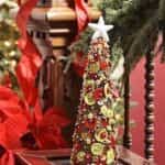 decoracion navidad con botones 5