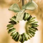 decoracion navidad con botones 7