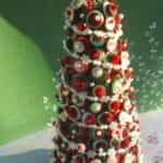 decoracion navidad con botones 9