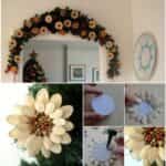 flor navidad calabaza