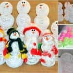 muñeco de nieve globos 1