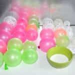 muñeco de nieve globos 2