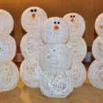 muñeco de nieve globos 6