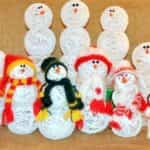 muñeco de nieve globos 7