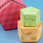 Cómo crear una caja pentagonal que sirva para almacenamiento