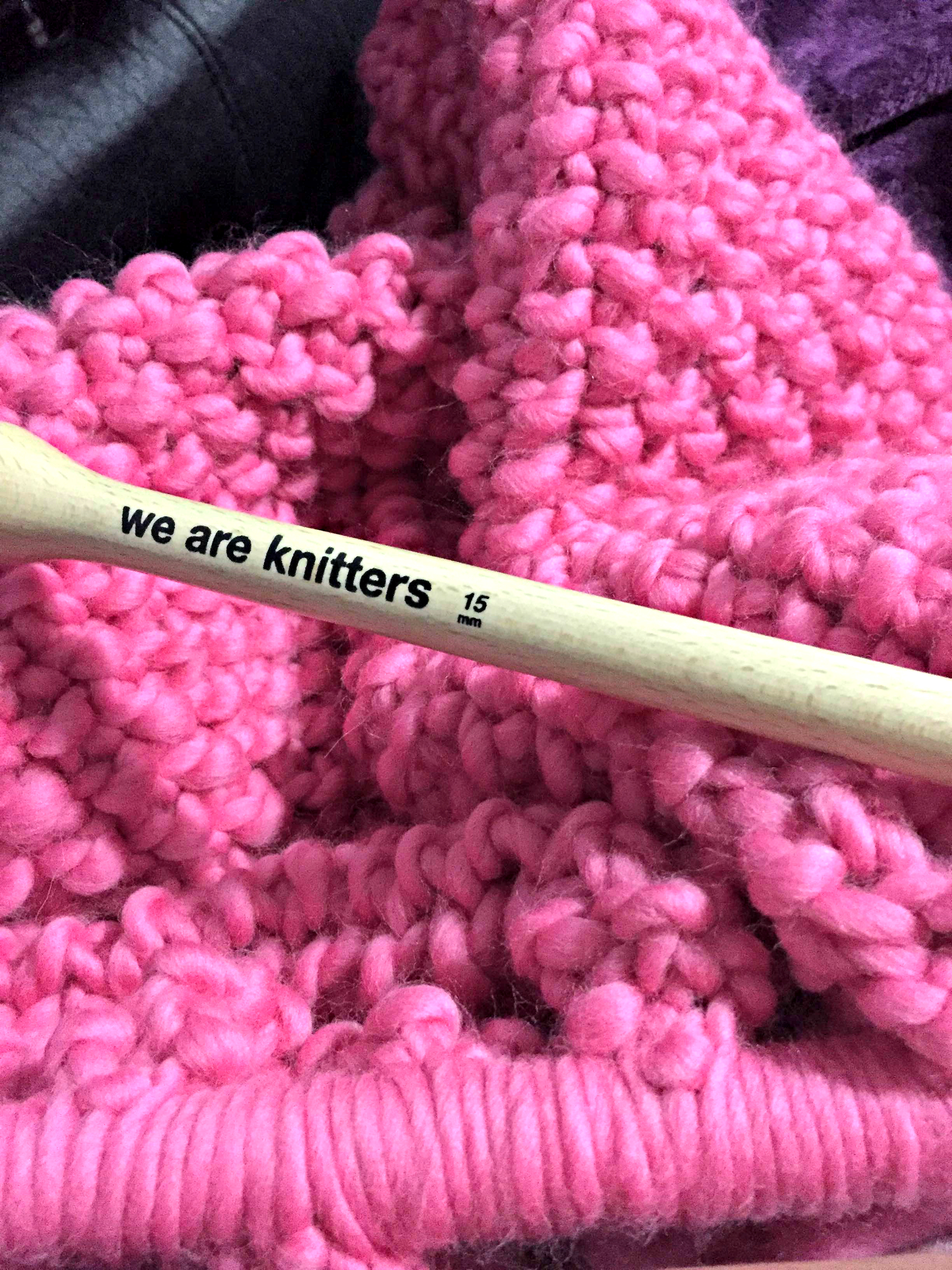 Como tejer una manta para el sofa - we are knitters 2