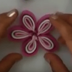 flores de goma Eva