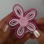 flores de goma Eva