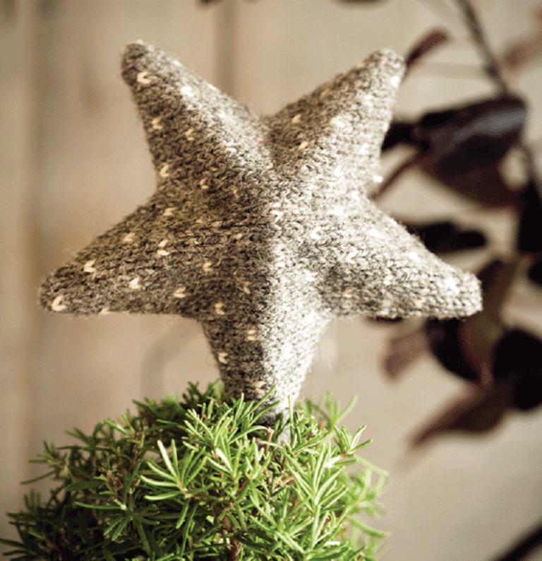 estrella de Navidad para el árbol