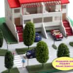 Maqueta hecha con goma eva.