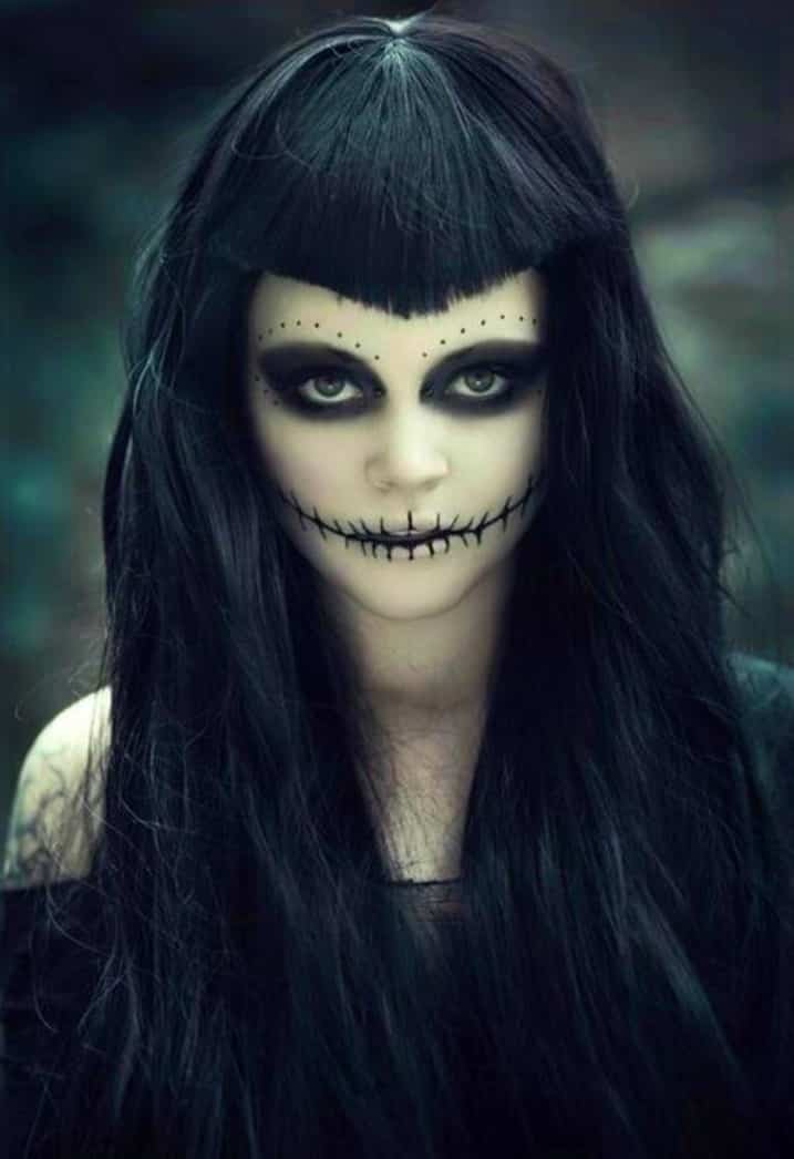 Ideas sobre maquillaje para Halloween 2017 terroríficamente divertidas