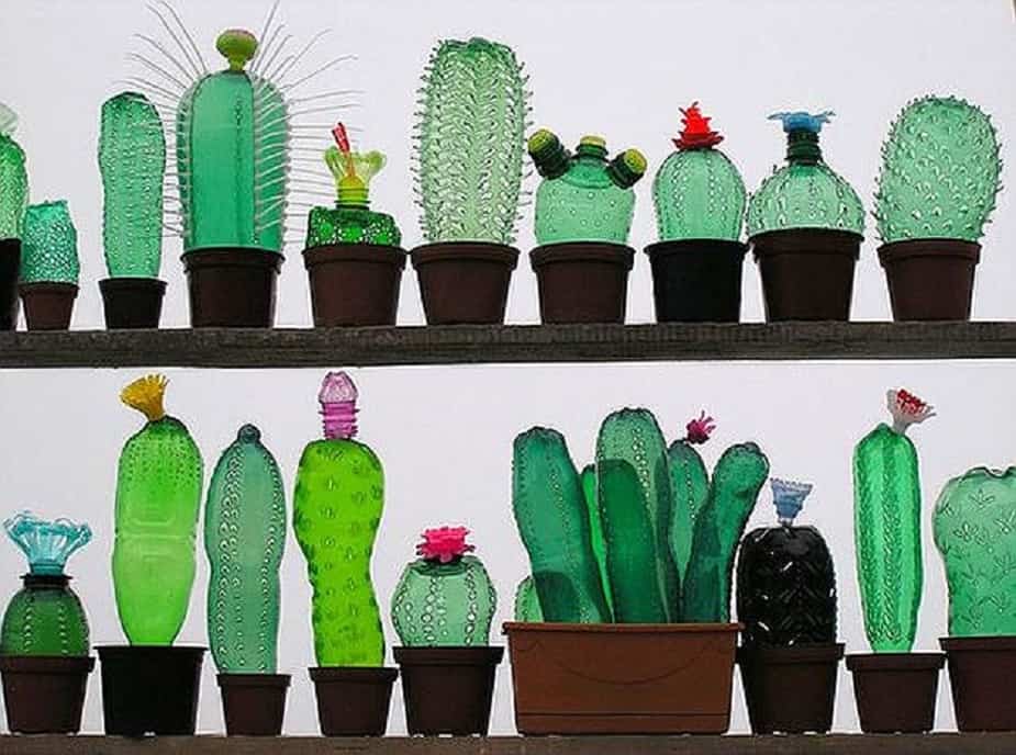 botellas de plástico
