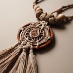 collar de macramé